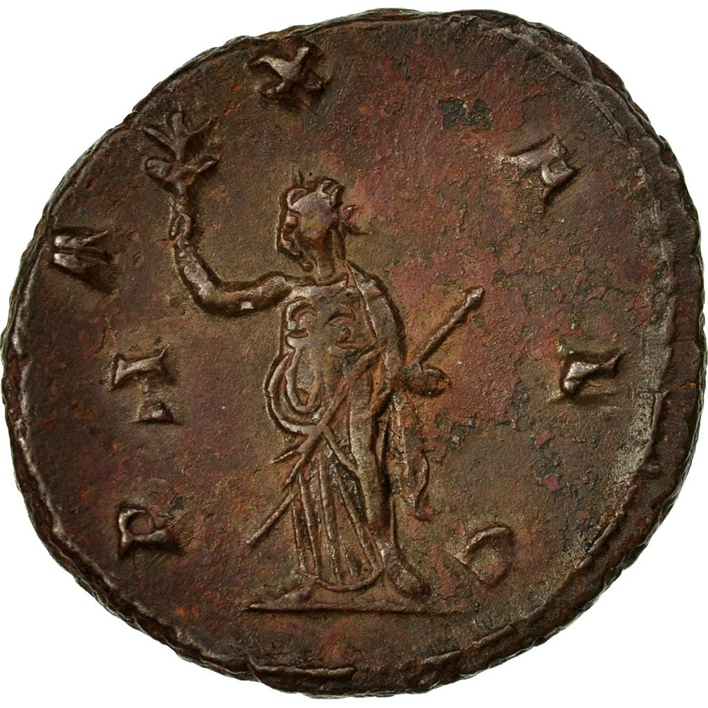Coin, Gallienus, Antoninianus, AD 260-268, Rome, EF(40-45), Billon, RIC:256