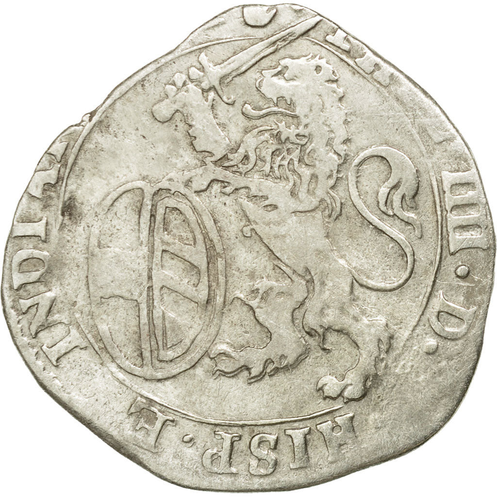 Coin, Spanish Netherlands, Philip IV, Escalin, 1623, Anvers, VF(30-35), Silver