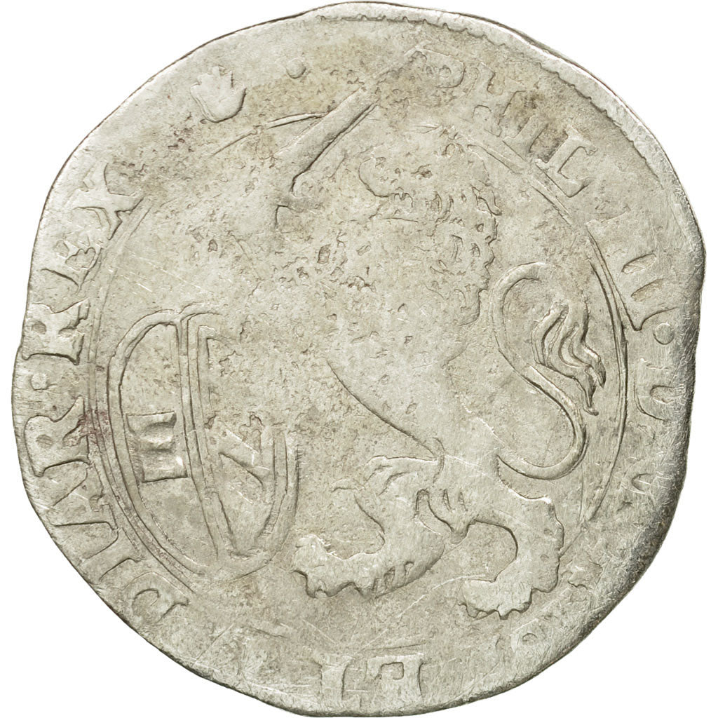 Coin, Spanish Netherlands, Philip IV, Escalin, 1625, Anvers, VF(20-25), Silver