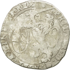 Coin, Spanish Netherlands, Philip IV, Escalin, 1624, Brussels, VF(30-35)