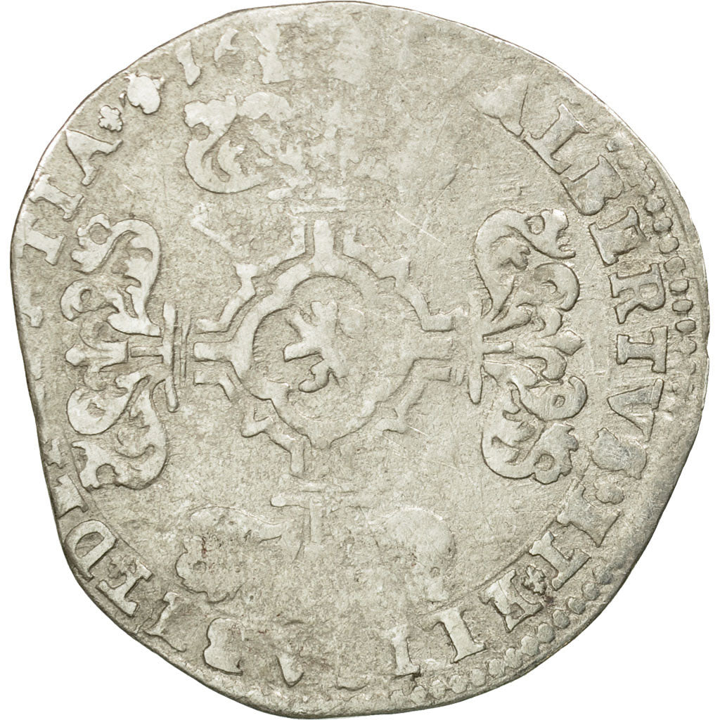 Coin, Spanish Netherlands, Albert & Isabella, 3 Patards, 16[--], Brussels