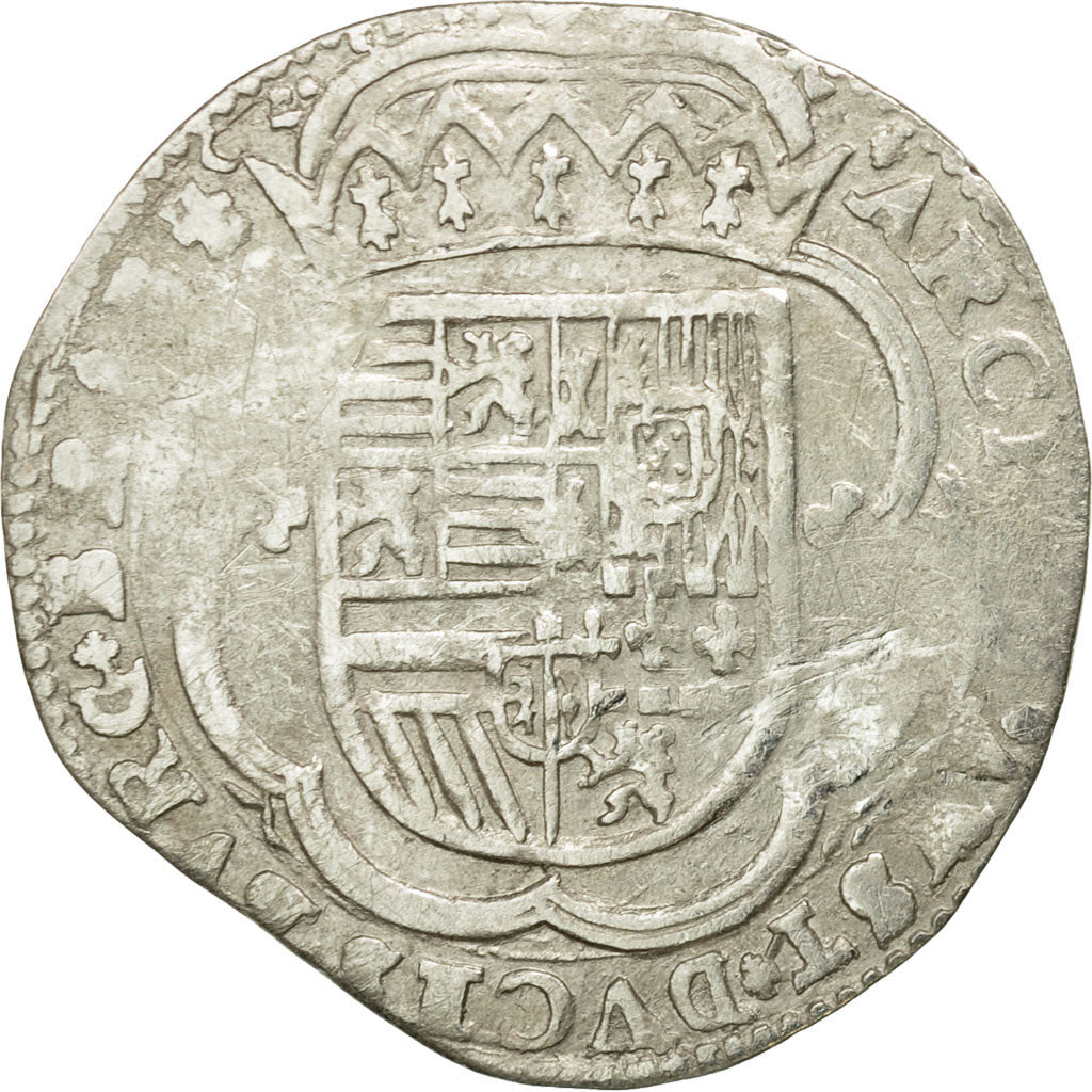 Coin, Spanish Netherlands, Albert & Isabella, 3 Patards, 16[--], Brussels