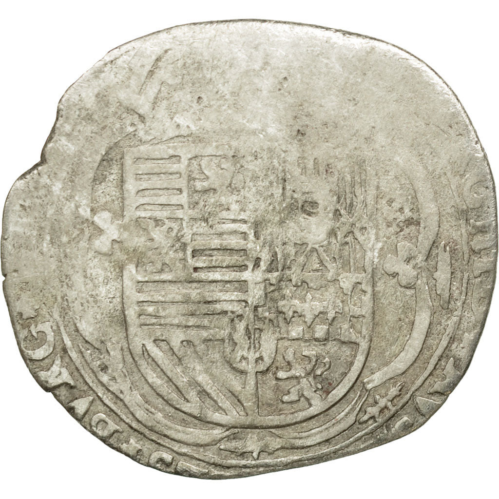 Coin, Spanish Netherlands, Albert & Isabella, 3 Patards, 1621, Uncertain Mint