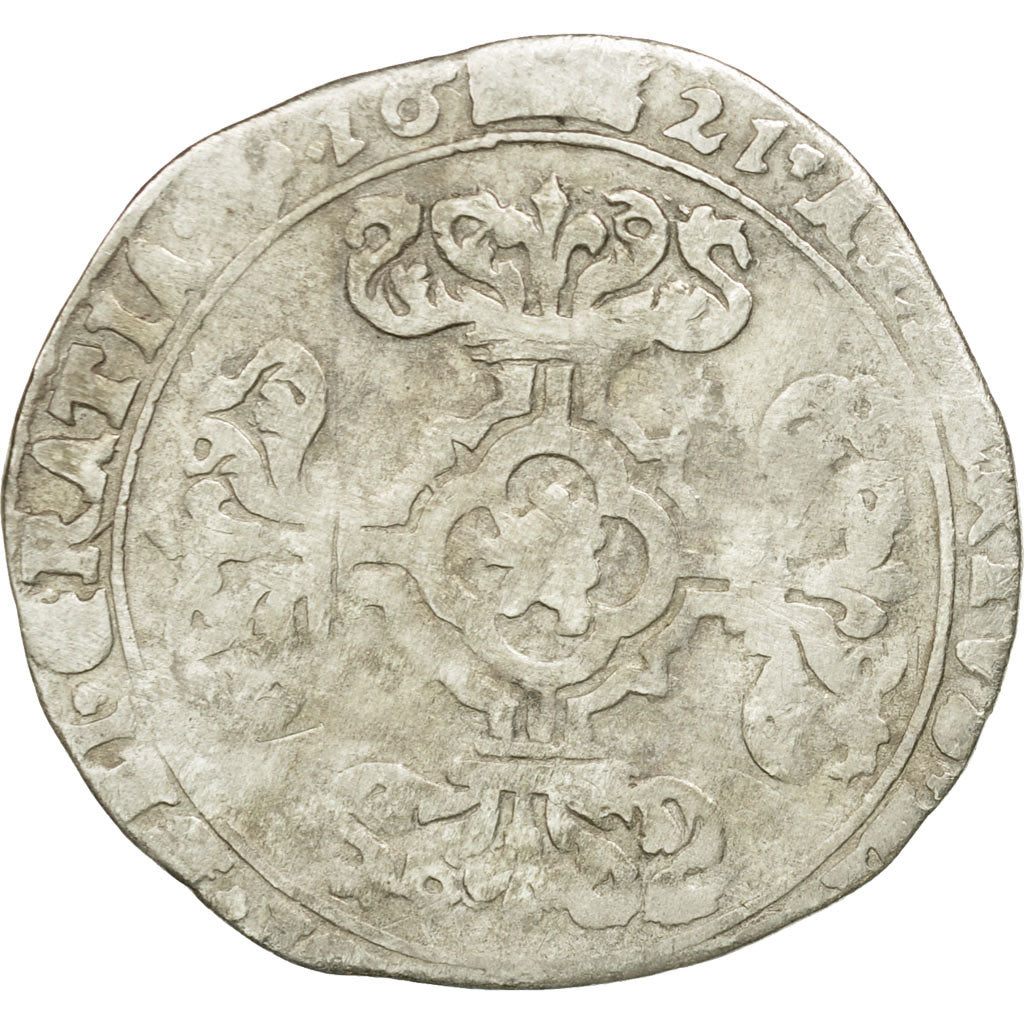 Coin, Spanish Netherlands, Albert & Isabella, 3 Patards, 1621, Brussels