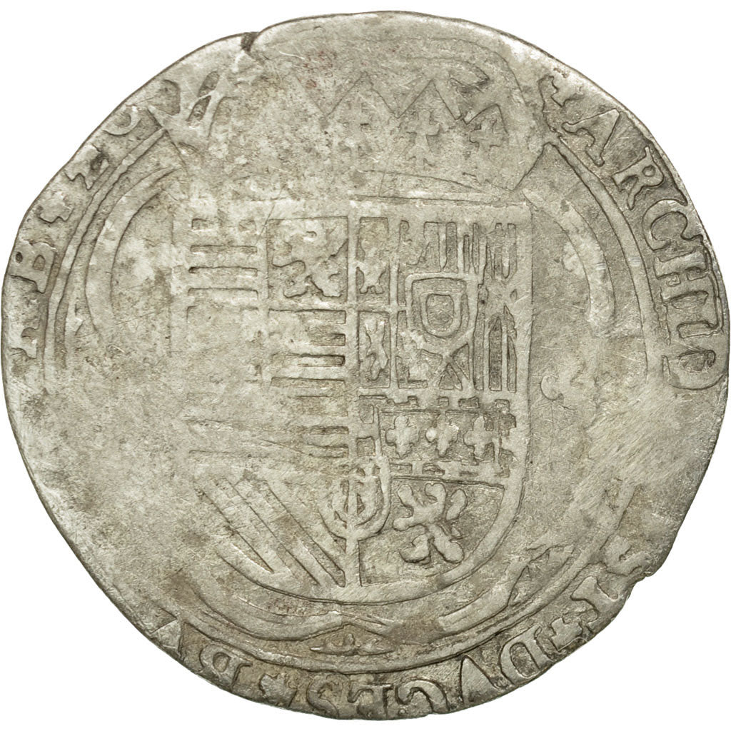 Münze, Spanische Niederlande, Albert & Isabella, 3 Patards, 1620, Uncertain