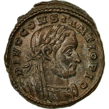 Coin, Divus Constantius I, Follis, 307-310, London, AU(50-53), Bronze, RIC:110