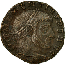 Moneta, Maxentius, Follis, 308-310, Ticinum, BB, Bronzo, RIC:106