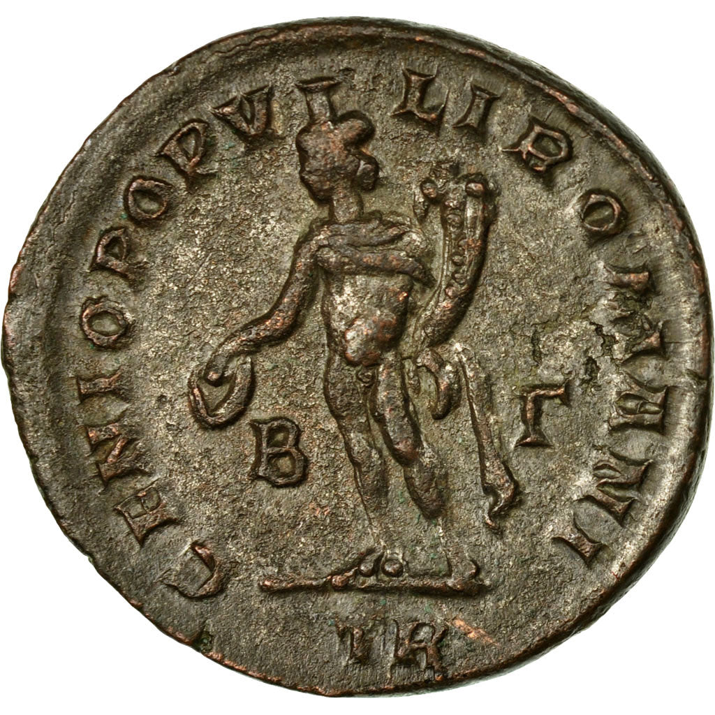Monnaie, Constance I, Follis, 296-297, Trèves, TTB+, Bronze, RIC:220a