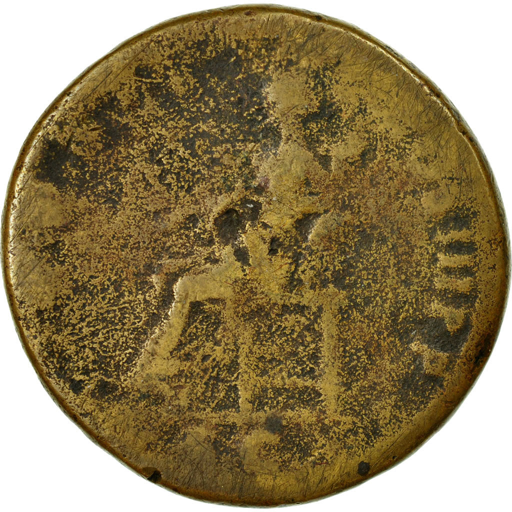 Coin, Trajan, Sestertius, AD 100, Rome, VG(8-10), Bronze, RIC:413
