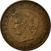 Moneta, Francja, Cérès, Centime, 1892, Paris, AU(50-53), Bronze, KM:826.1