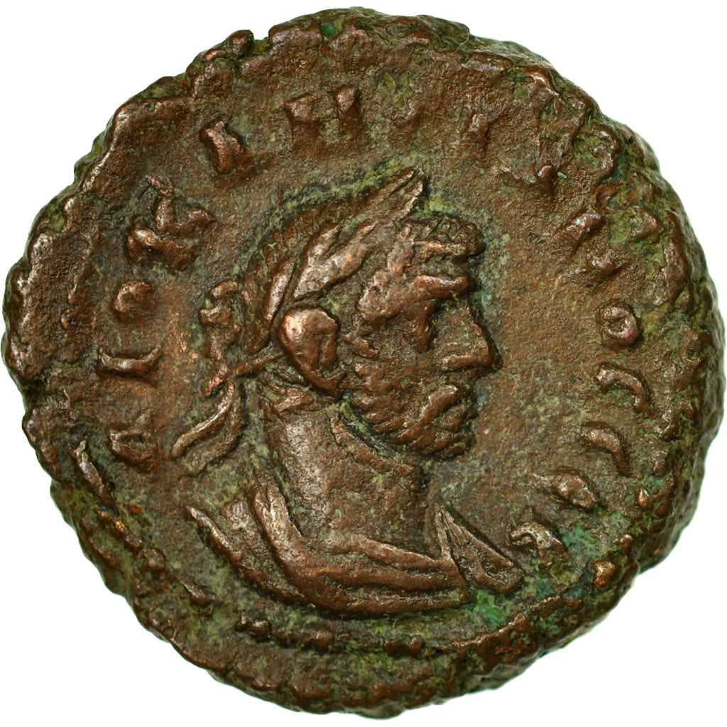 Coin, Diocletian, Tetradrachm, 293-294, Alexandria, EF(40-45), Billon