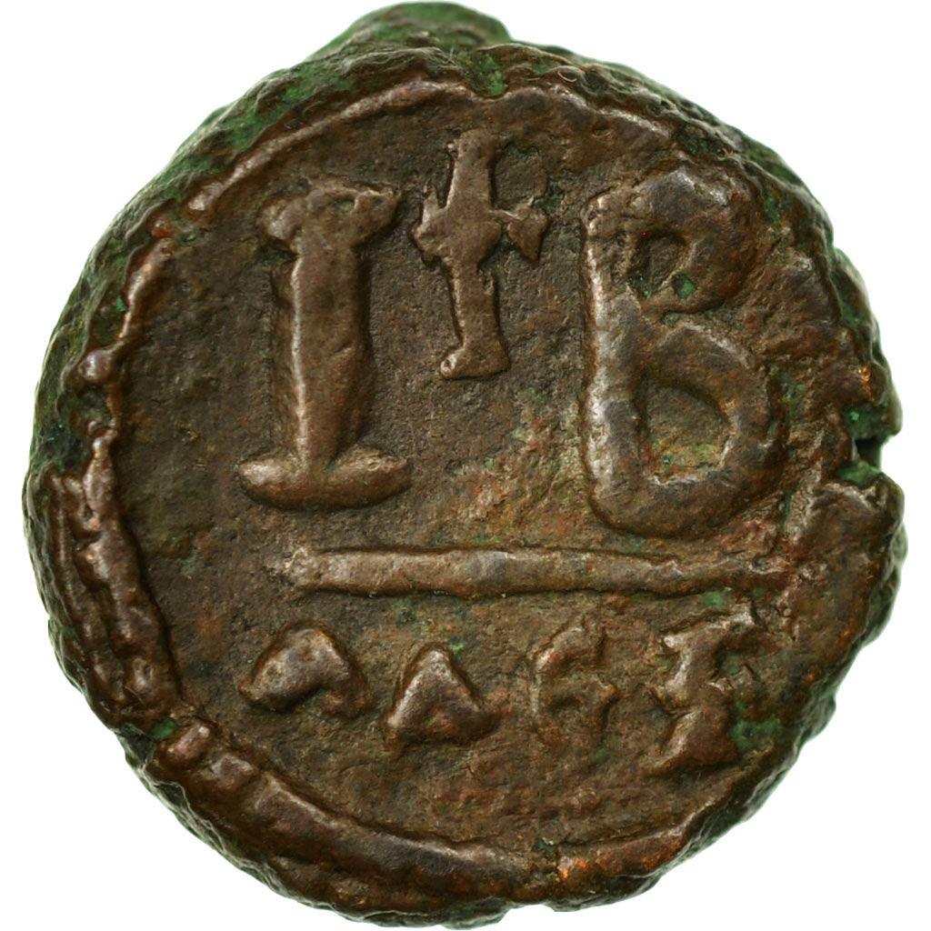 Coin, Justinian I, 12 Nummi, Alexandria, VF(30-35), Bronze, Sear:247