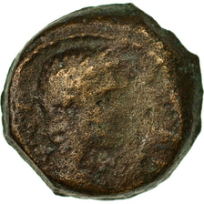 Coin, Augustus, Dichalkon, Alexandria, Rare, VF(20-25), Bronze