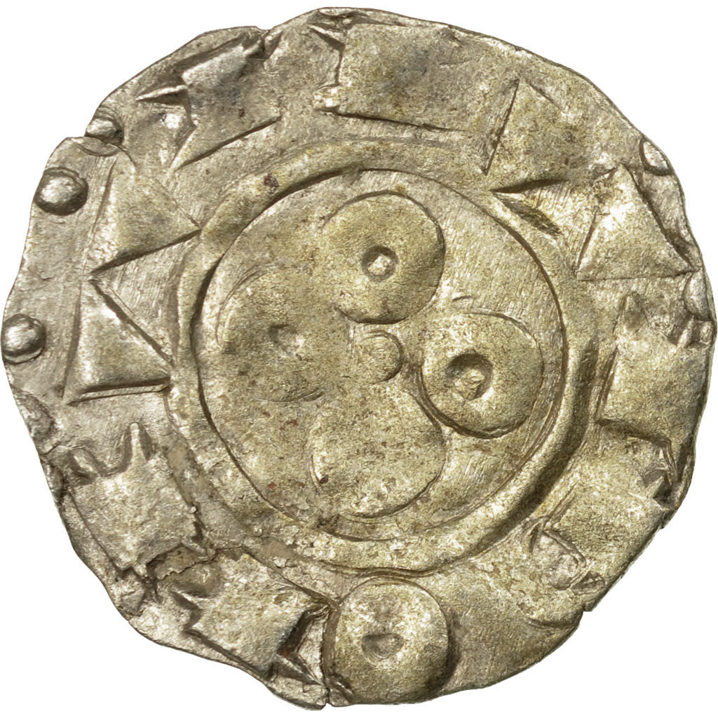 Coin, France, Languedoc, Anonymous, Denarius, EF(40-45), Billon, Boudeau:753