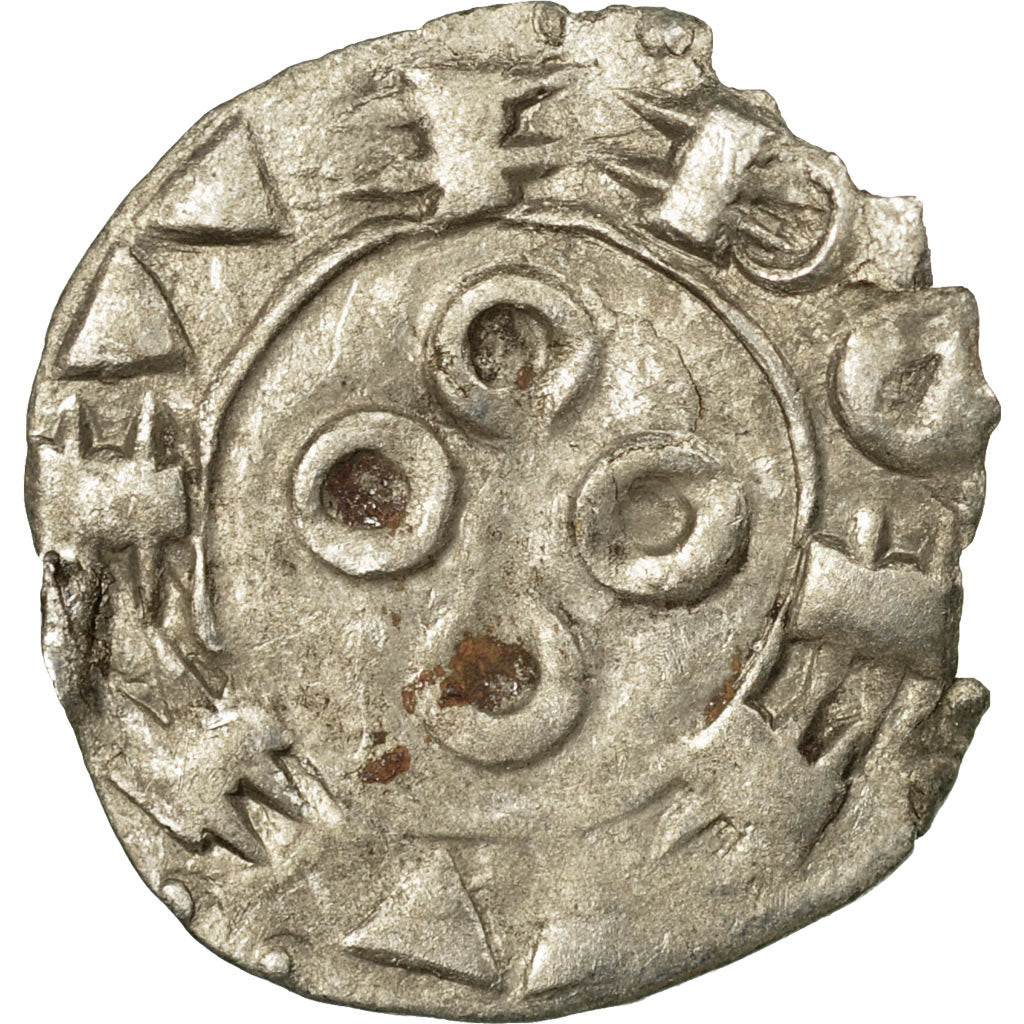 Monnaie, France, Languedoc, Anonymes, Denier, TTB, Billon, Boudeau:753