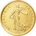 Munten, Frankrijk, Semeuse, 5 Francs, 1970, Piéfort, FDC, Goud, KM:P410
