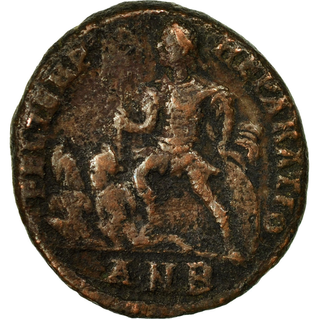 Coin, Constantius II, Maiorina, 348-350, Antioch, VF(20-25), Bronze, RIC:125