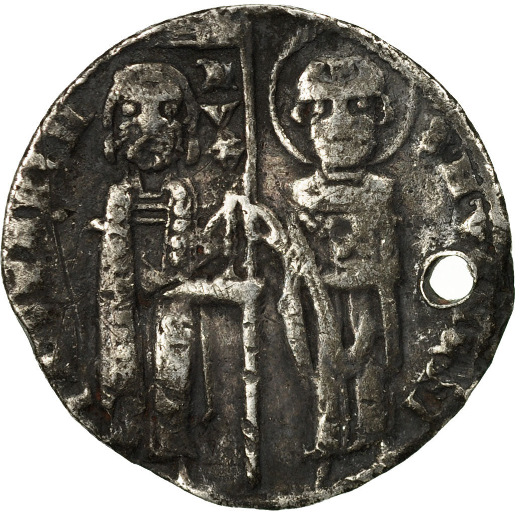 Monnaie, Italie, VENICE, Jacopo Contarini, Grosso, TB+, Argent