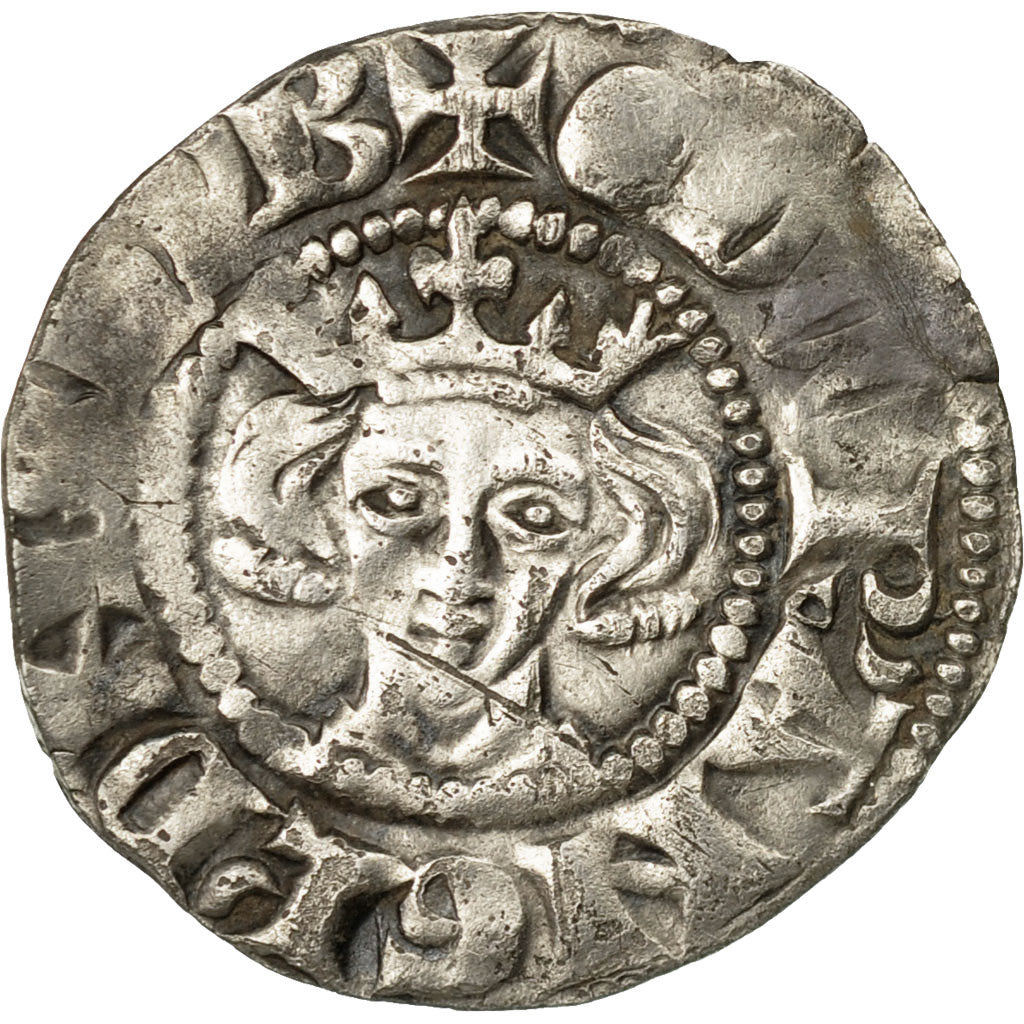 Coin, Great Britain, Edward I, Penny, 1280, Bristol, EF(40-45), Silver