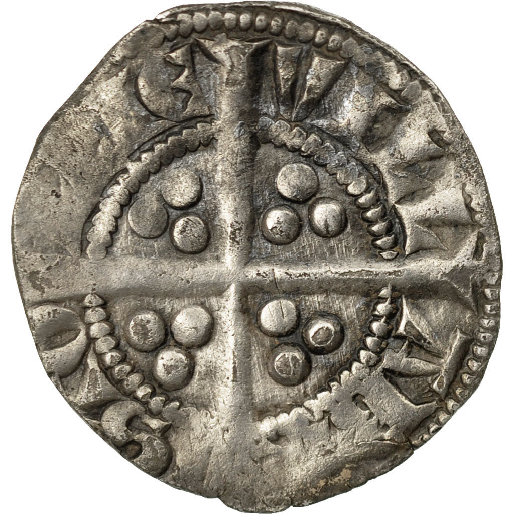 Coin, Great Britain, Edward I, Penny, 1280, Bristol, EF(40-45), Silver