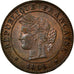Coin, France, Cérès, Centime, 1896, Paris, MS(60-62), Bronze, Gadoury:88