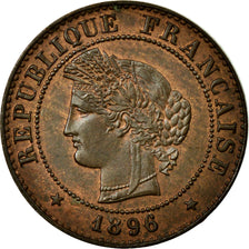 Coin, France, Cérès, Centime, 1896, Paris, MS(60-62), Bronze, KM:826.1