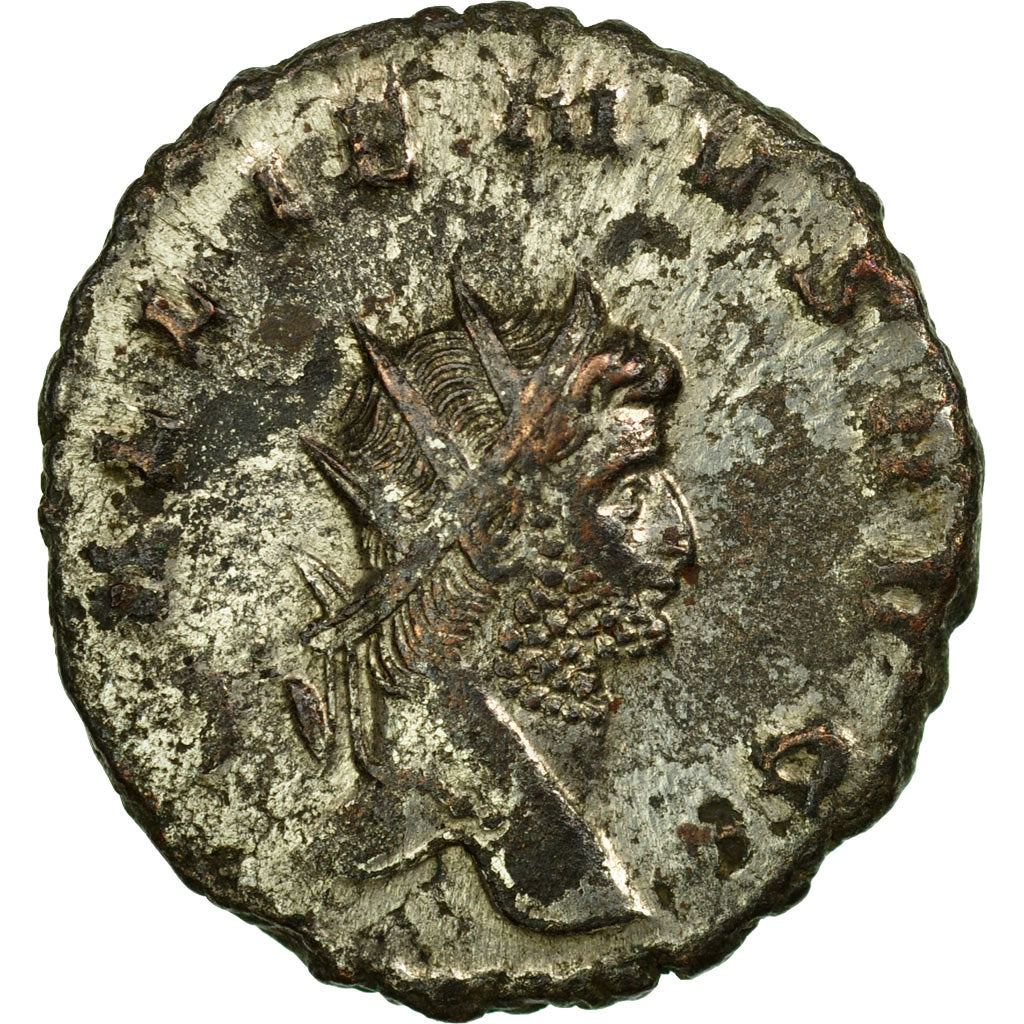 Moneda, Gallienus, Antoninianus, AD 260-268, Rome, MBC+, Vellón, RIC:287