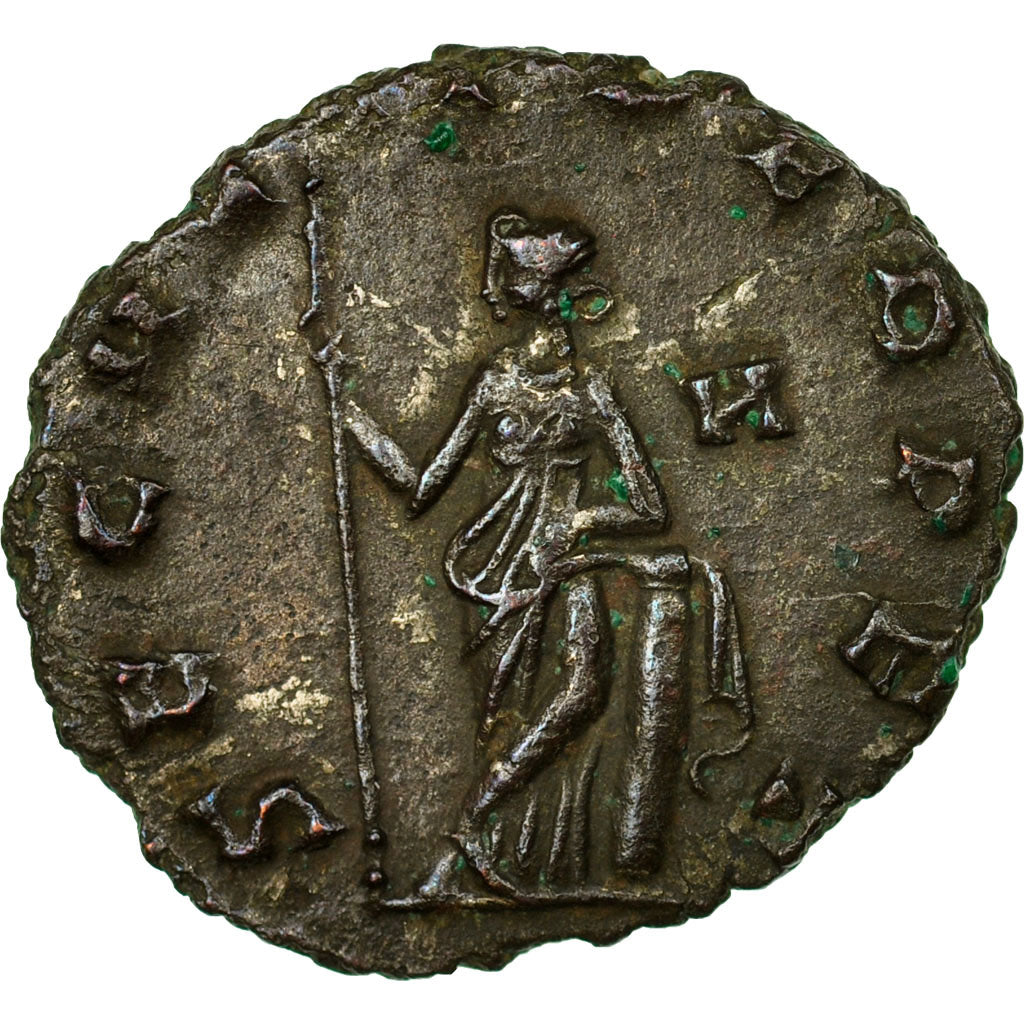 Coin, Gallienus, Antoninianus, AD 260-268, Rome, AU(50-53), Billon