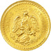 Coin, Mexico, 2-1/2 Pesos, 1945, Mexico City, MS(63), Gold, KM:463