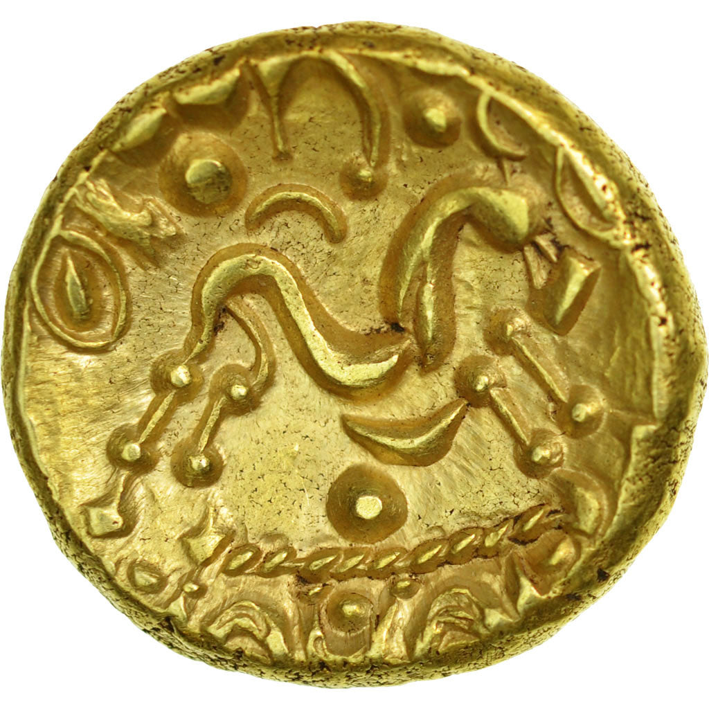 Monnaie, Ambiens, Statère, SUP, Or, Delestrée:240