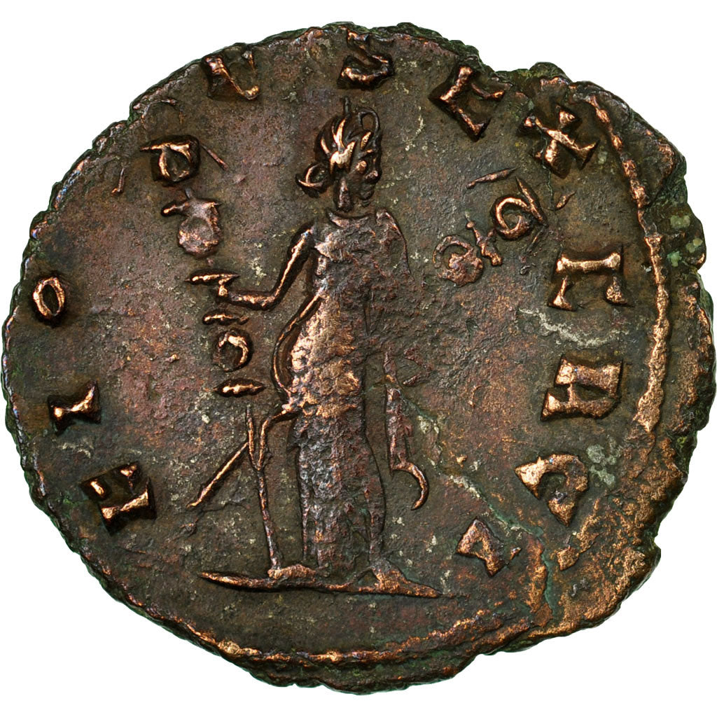 Coin, Claudius II (Gothicus), Antoninianus, 268-270, Rome, AU(50-53), Billon