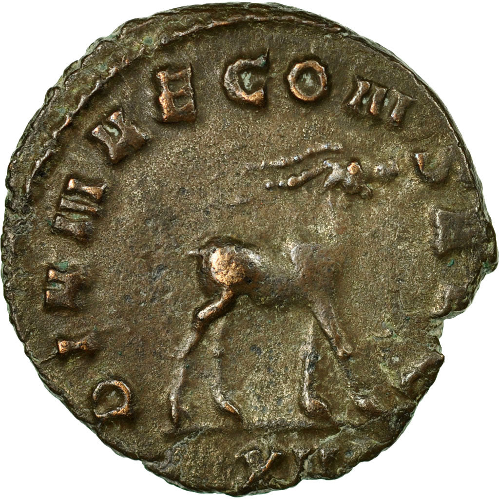 Coin, Gallienus, Antoninianus, AD 260-268, Rome, AU(50-53), Billon, RIC:181