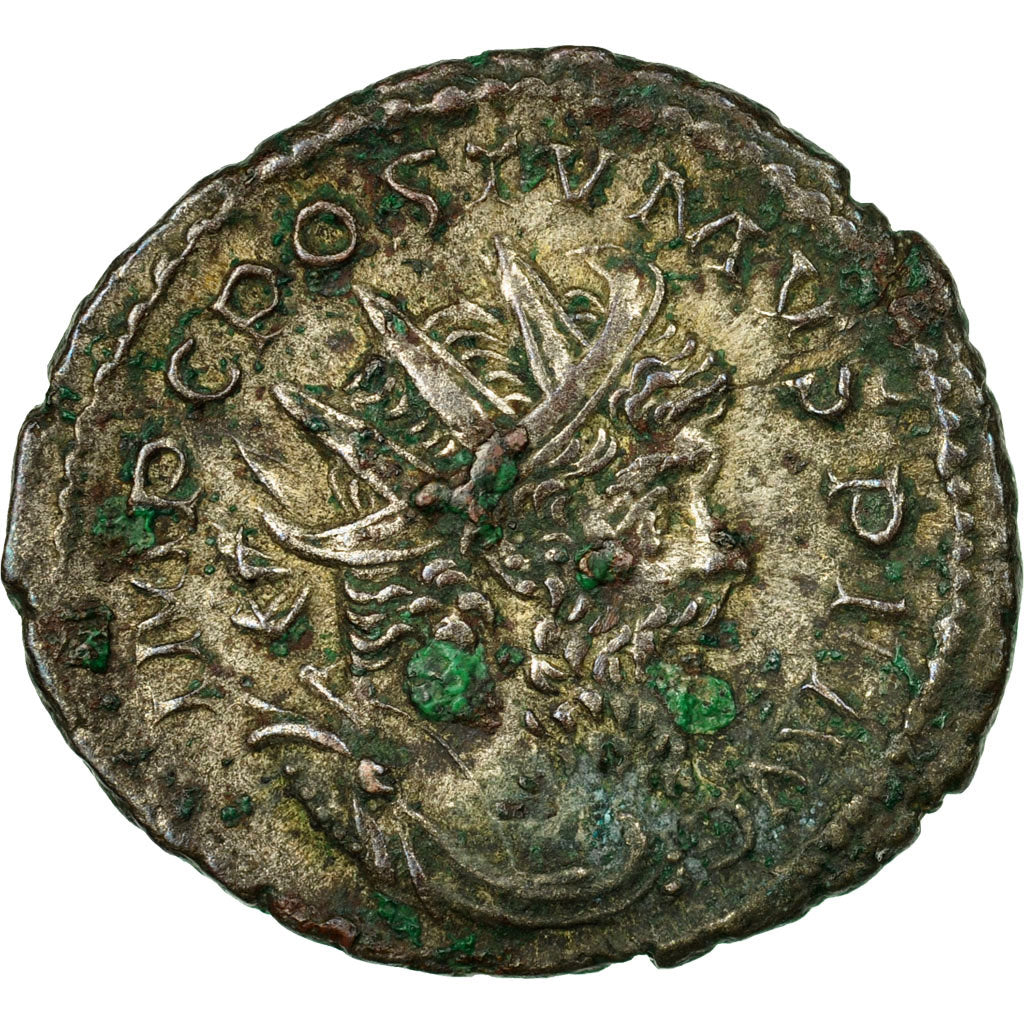 Coin, Postumus, Antoninianus, 260-269, Trier or Cologne, EF(40-45), Billon