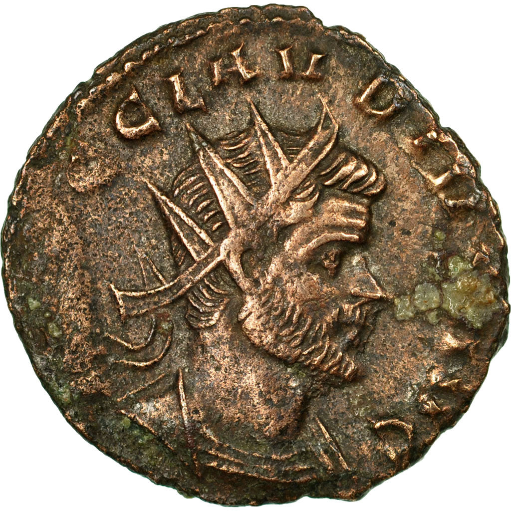 Coin, Claudius II (Gothicus), Antoninianus, 268-270, Rome, EF(40-45), Billon
