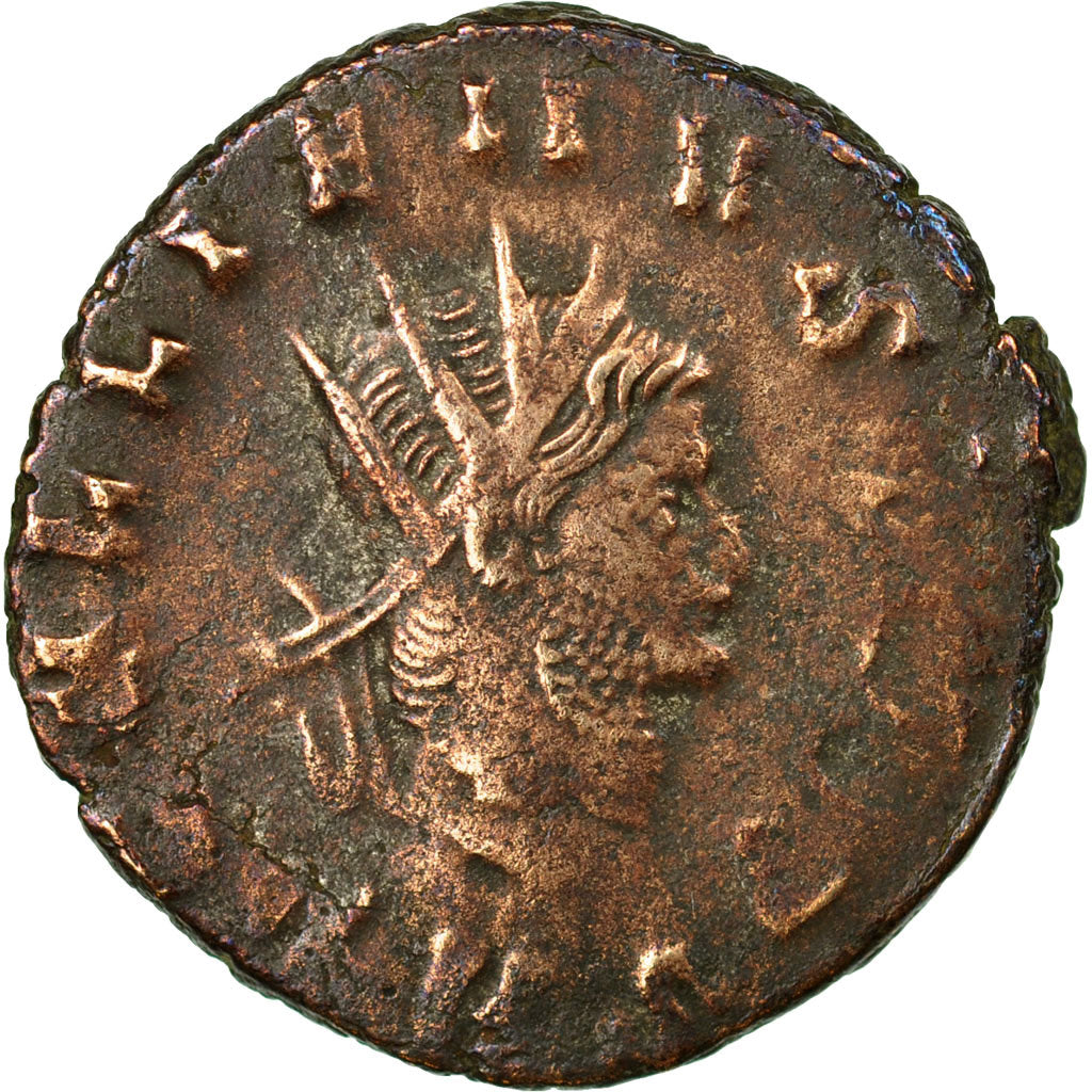 Coin, Gallienus, Antoninianus, AD 260-268, Rome, EF(40-45), Billon, RIC:245