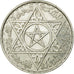 Coin, Morocco, Mohammed V, 200 Francs, 1953, Paris, AU(50-53), Silver, KM:53