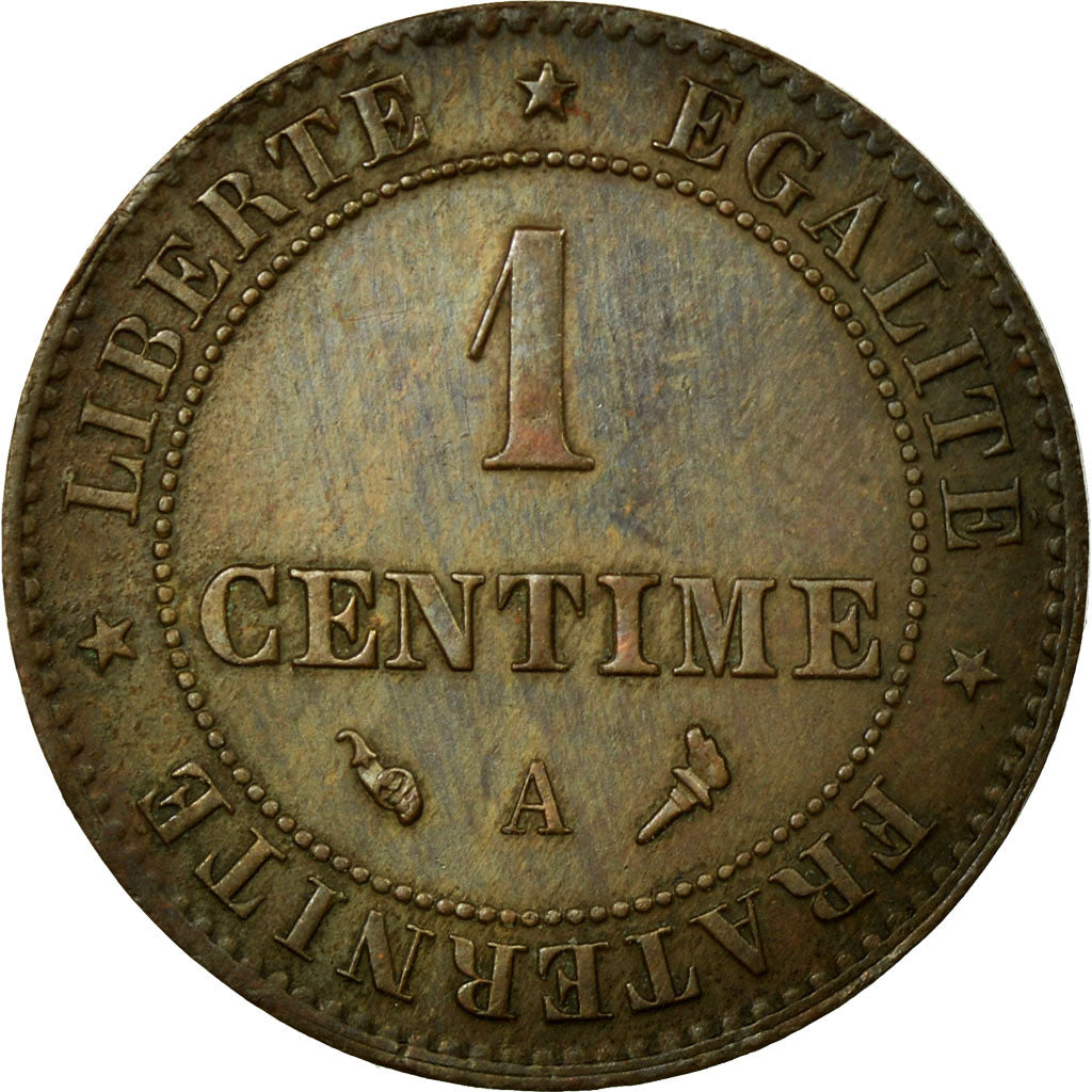 Monnaie, France, Cérès, Centime, 1897, Paris, SUP, Bronze, KM:826.1