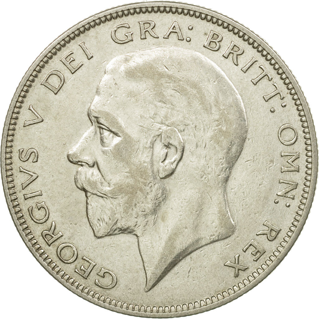 Coin, Great Britain, George V, 1/2 Crown, 1928, EF(40-45), Silver, KM:835