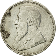 Coin, South Africa, 6 Pence, 1896, EF(40-45), Silver, KM:4