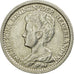 Coin, Netherlands, Wilhelmina I, 25 Cents, 1914, EF(40-45), Silver, KM:146