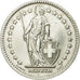 Coin, Switzerland, 2 Francs, 1944, Bern, EF(40-45), Silver, KM:21