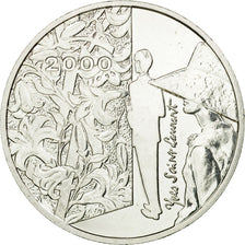 Coin, France, Yves St. Laurent, 5 Francs, 2000, Paris, MS(60-62), Silver