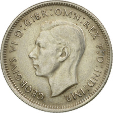 Coin, Australia, George VI, Shilling, 1948, EF(40-45), Silver, KM:39a