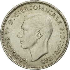 Coin, Australia, George VI, Sixpence, 1943, Denver, EF(40-45), Silver, KM:38