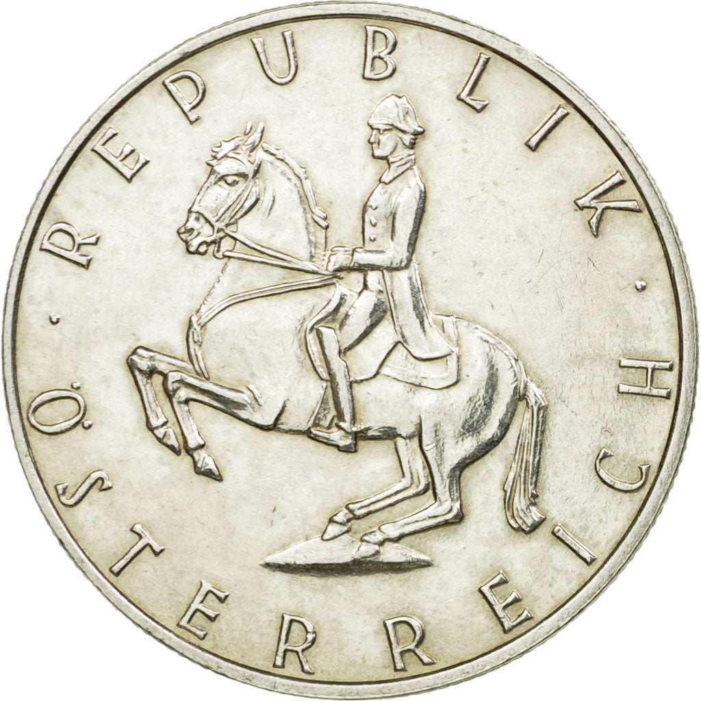 Coin, Austria, 5 Schilling, 1965, AU(50-53), Copper-nickel, KM:2889a