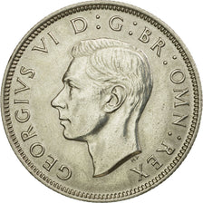 Moneta, Gran Bretagna, George VI, Florin, Two Shillings, 1944, SPL-, Argento
