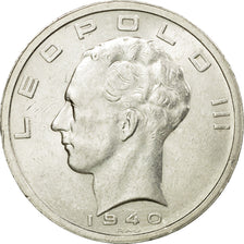 Coin, Belgium, 50 Francs, 50 Frank, 1940, AU(50-53), Silver, KM:121