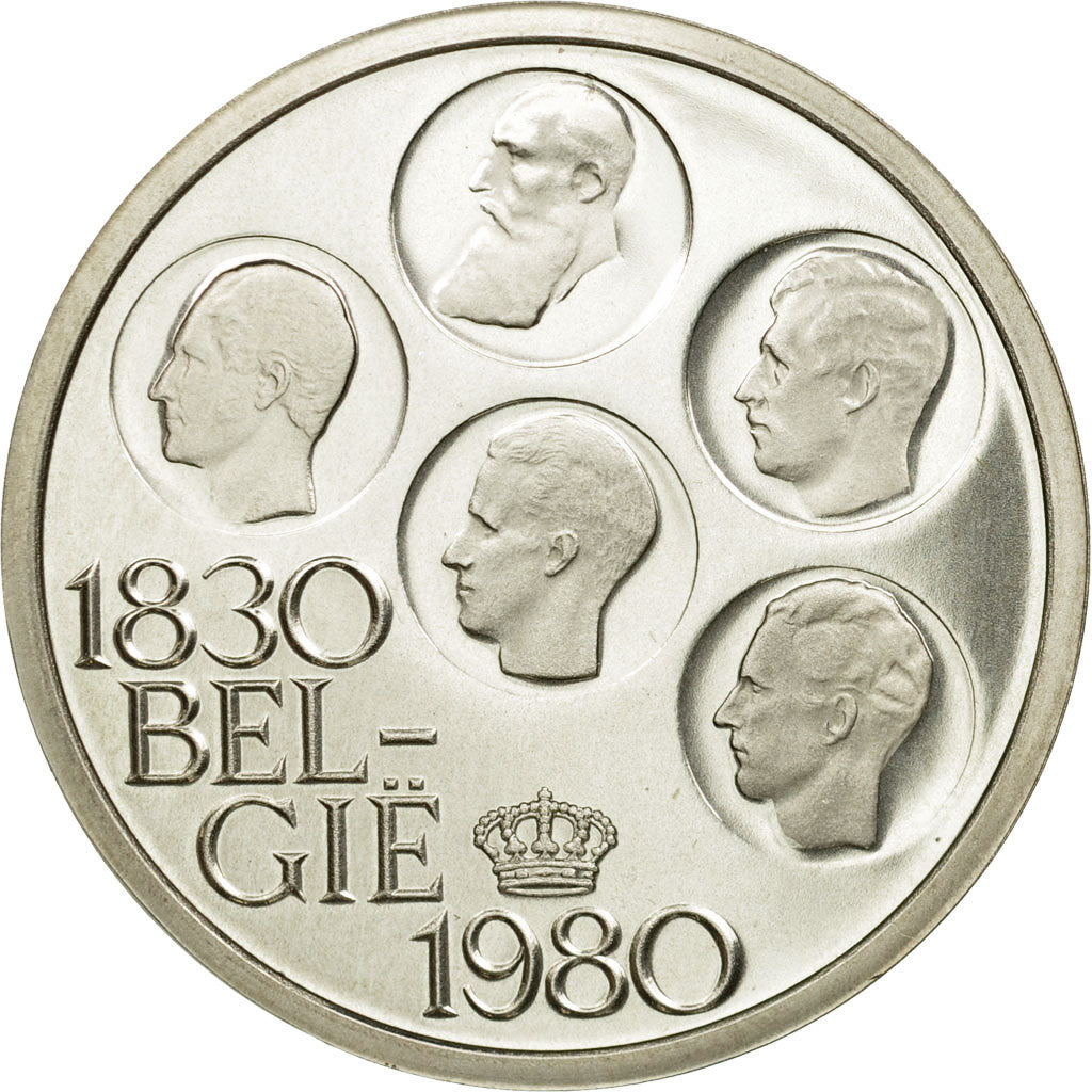 Monnaie, Belgique, 500 Francs, 500 Frank, 1980, Bruxelles, FDC, Argent, KM:162a