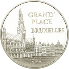 Coin, France, 100 Francs-15 Euro, 1996, Paris, MS(65-70), Silver, KM:1142
