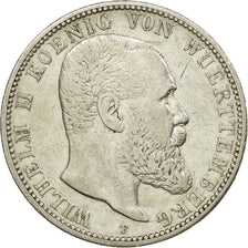 Coin, German States, WURTTEMBERG, Wilhelm II, 2 Mark, 1906, Freudenstadt